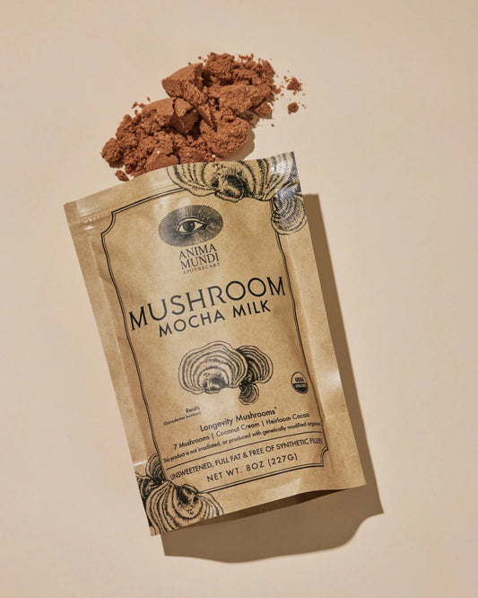 MUSHROOM MOCHA MILK | Longevity Milk* - 8oz