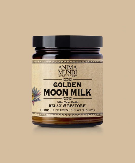 GOLDEN MOON MILK | Blue Lotus Vanilla - 4 oz jar