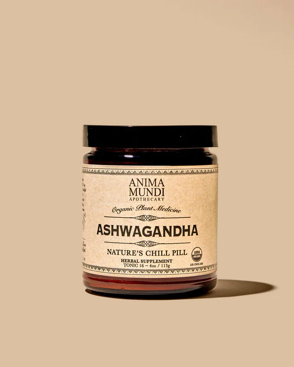 Ashwagandha :: Nature's Chill Pill - 4 oz jar